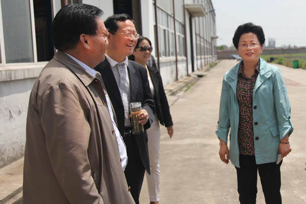 马鞍山市政协主席李群来中德机床调研 马鞍山市政协主席李群来中德机床调研